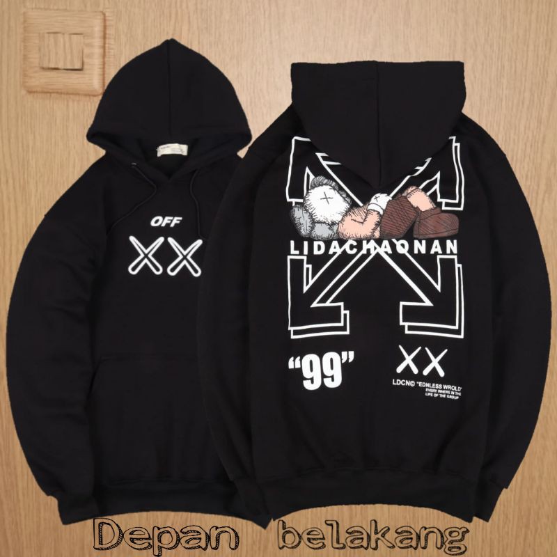 uniqlo off white hoodie