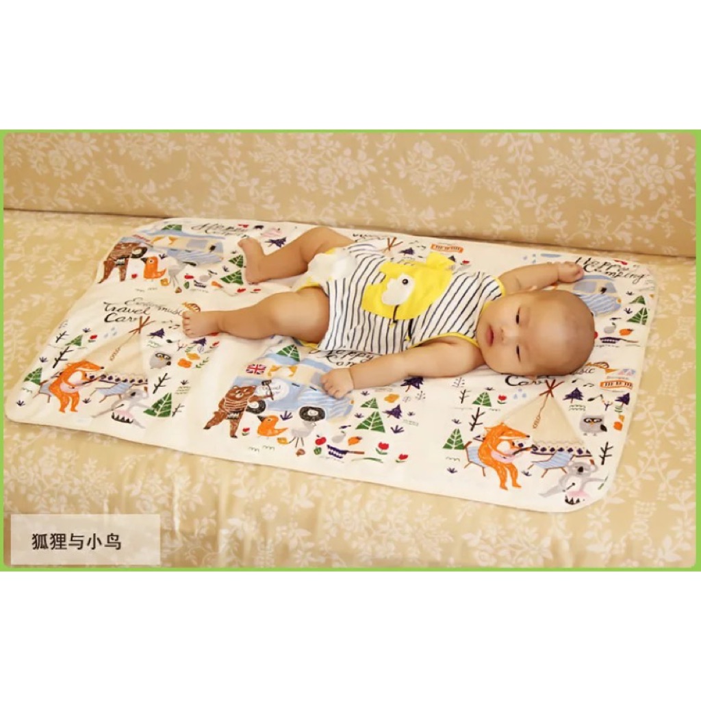 [Local Seller] Medium Size Newborn Baby Waterproof Mat Diaper Changing