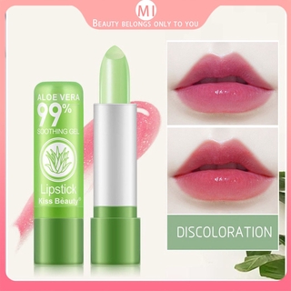 Aloe Vera Lip Balm Color Changing Lipstick Moisturizing  Lipstick