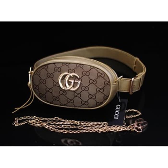 harga tas pinggang gucci original