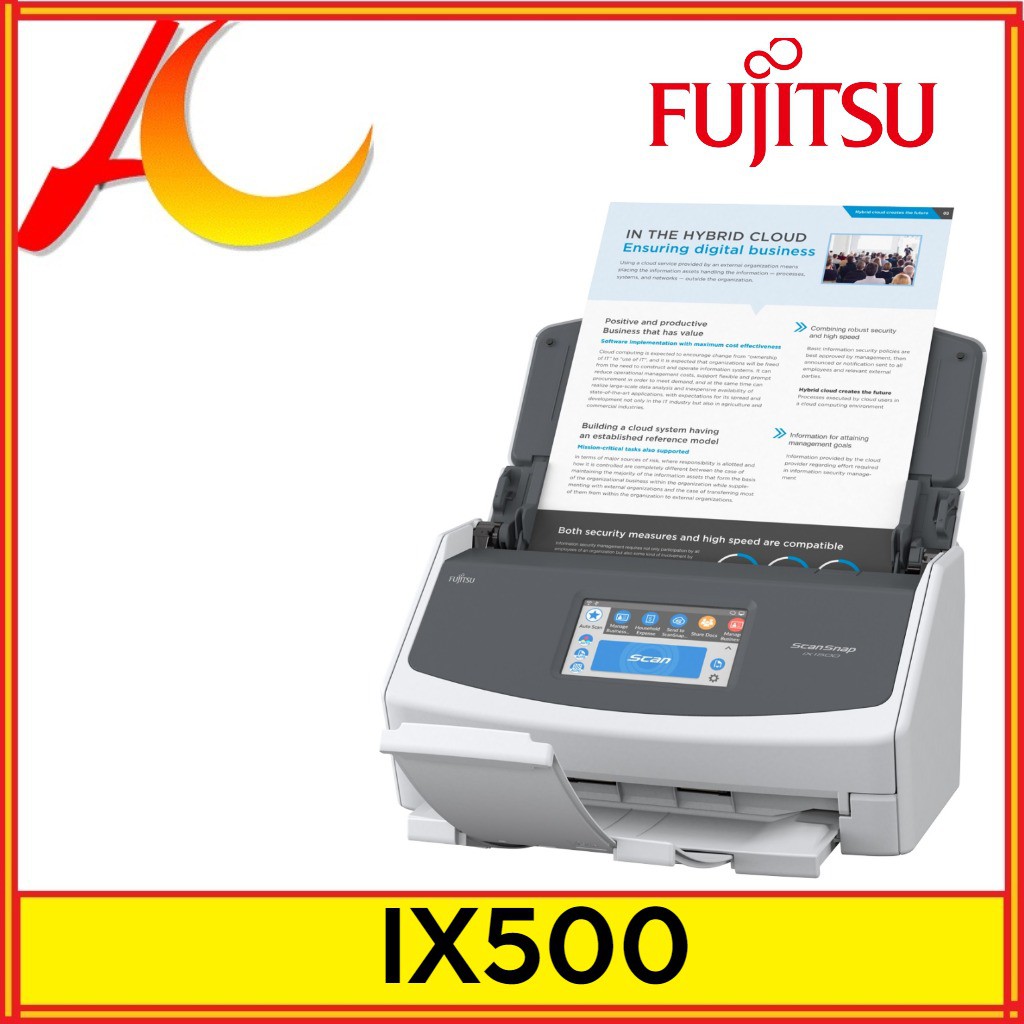 Fujitsu Ix1500 Scansnap Document Scanner Intuitive Scanning At Your Fingertips 1yw By Fujitsu 1500 Ix1500 Shopee Singapore