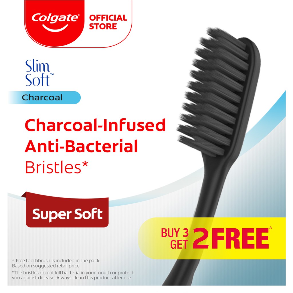 colgate slim soft charcoal toothbrush price