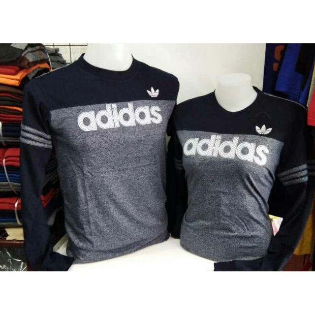 BAJU TSHIRT ADIDAS LONG SLEEVE | Shopee 