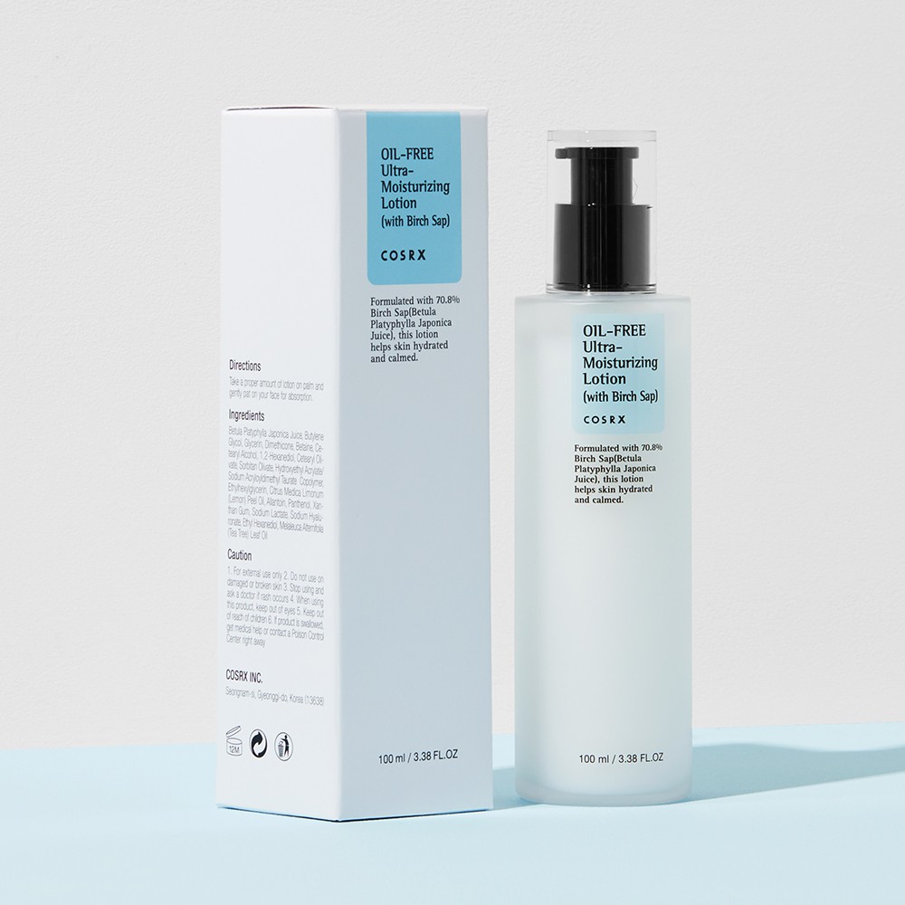cosrx oil free ultra moisturizing lotion shopee