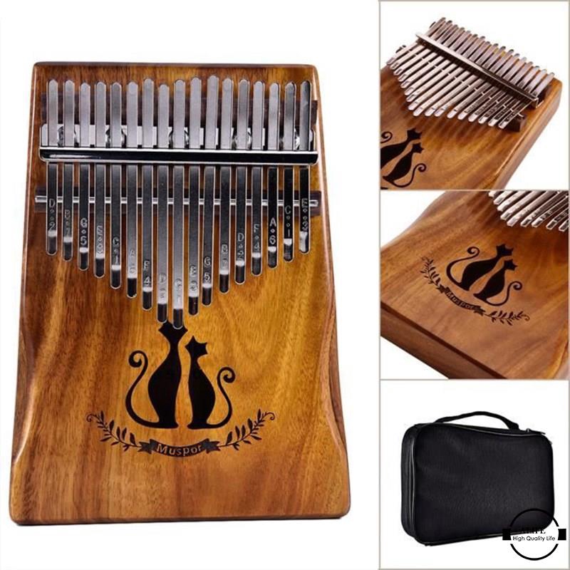 Alife Muspor 17 Key Thumb Piano Mahogany Finger Piano Thumb Piano Kalimba Shopee Singapore