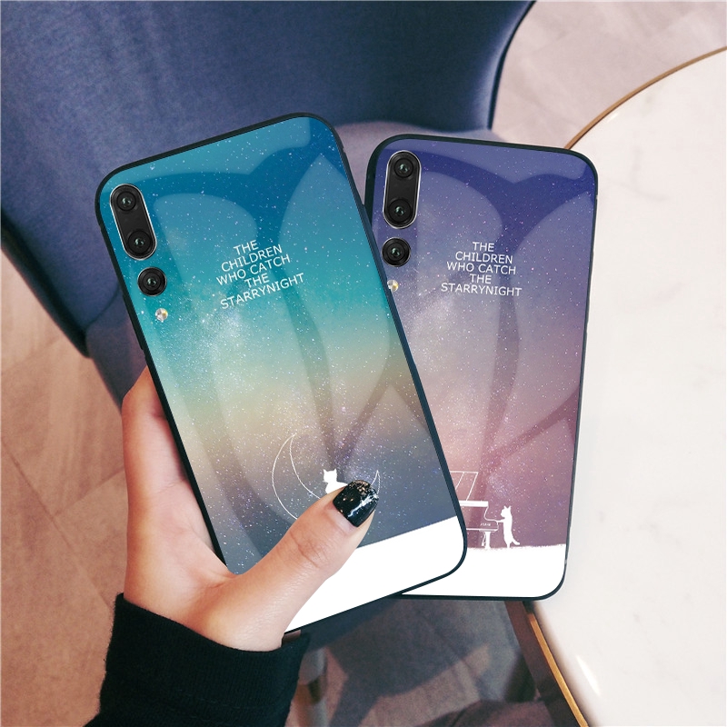 Casing Starry Sky Huawei Mate 20 Pro Mate 10 Pro Hard Case Handphone Huawei Mate 9 Pro Case Mate8 Tempered Glass Case Shopee Singapore