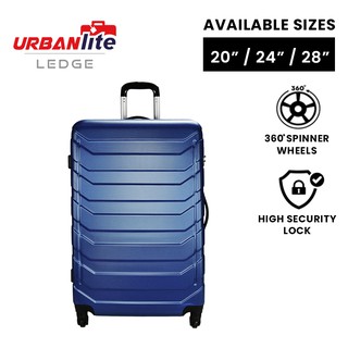 (SG Ready Stock )Urbanlite LEDGE 24 inch Luggage 360° Spinner Wheels ABS Hard case- ULH8935(Universal Traveller)