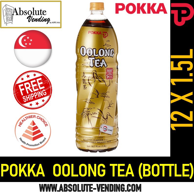 POKKA Oolong Tea 1.5L X 12 (BOTTLE) FREE DELIVERY WITHIN 3 WORKING