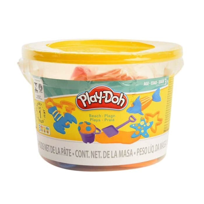 play doh beach