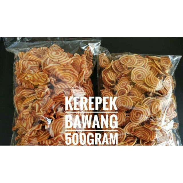 Termurah Kerepek Bawang Perasa Udang Harimau Viral 500gm Shopee Singapore