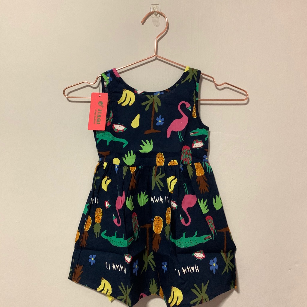 Flamingo Kids Sun Dress | Shopee Singapore