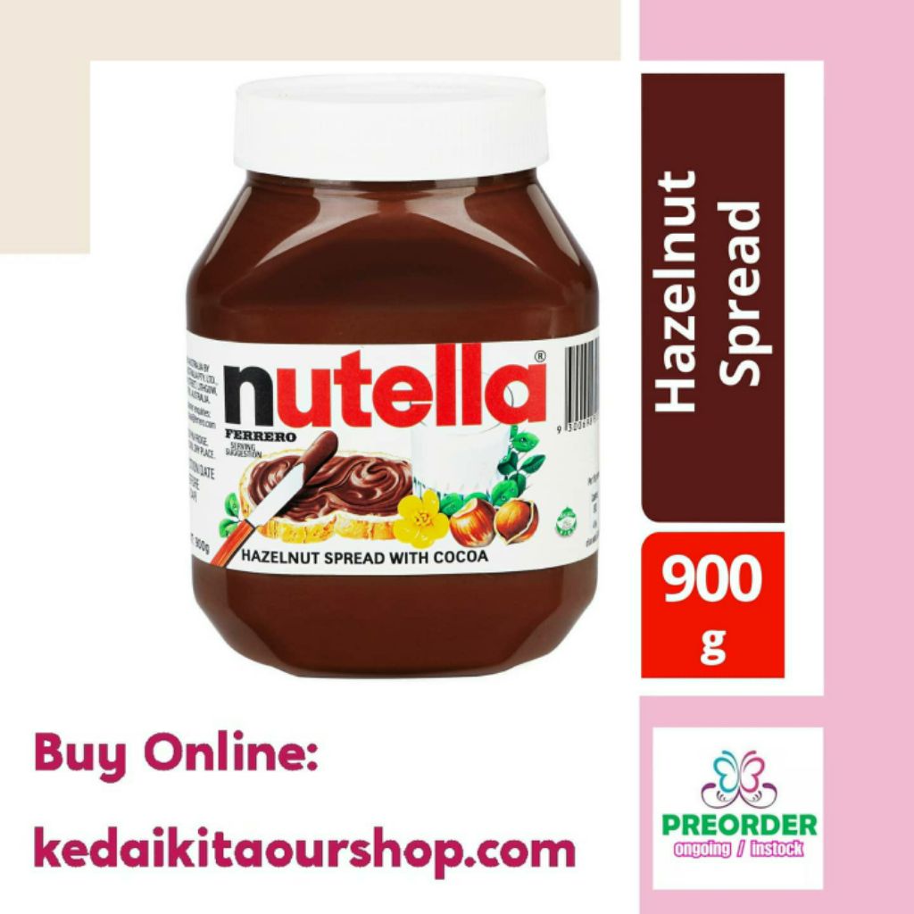 Instock Halal Nutella 900g Carton 6 Bottles Read Below Shopee Singapore