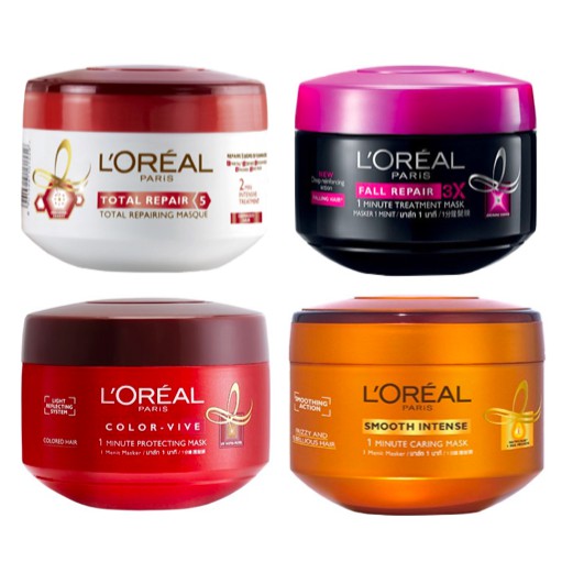 L'OREAL Hair Mask 200ml Shopee Singapore