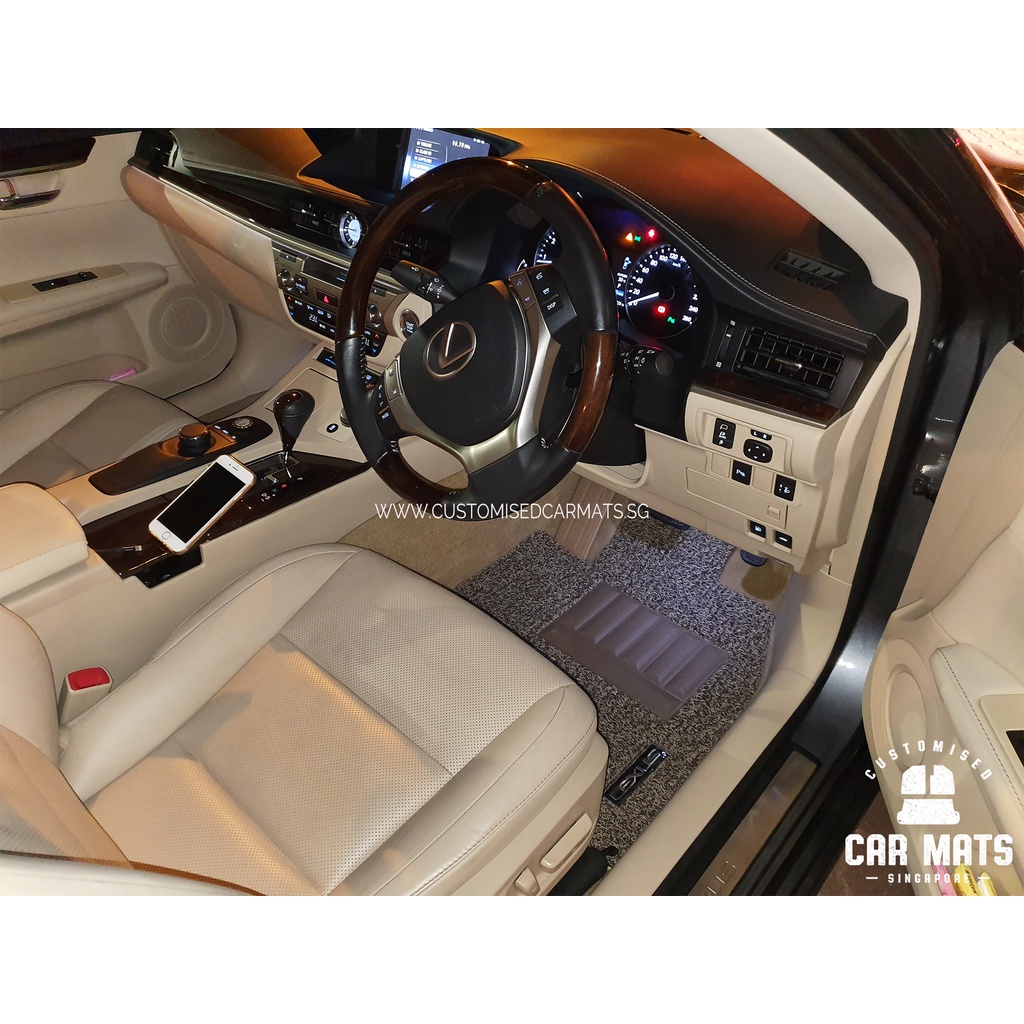 Lexus ES250 - ES300h (2013 to 2018) (XV60) Basic Drips™ Car Mats - Carpet - Floor Mat - Carmat