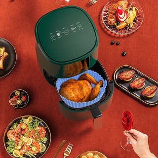 Air Fryer Silicone Pad Reusable Non-Stick Baking Mat Bread Fried Chicken Pizza Tray Kitchen Oven Accessories #1