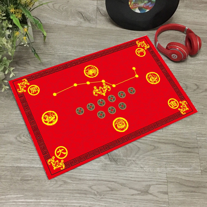 Spot Opening Seven Stars Fortune Door Mat Feng Shui Floor Mats Lucky