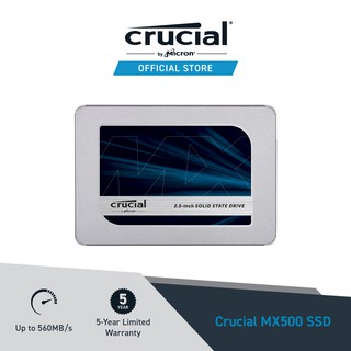 Crucial MX500 2.5 Internal SATA SSD ( 250GB / 500GB / 1TB / 2TB ) CTXXXXMX500SSD1