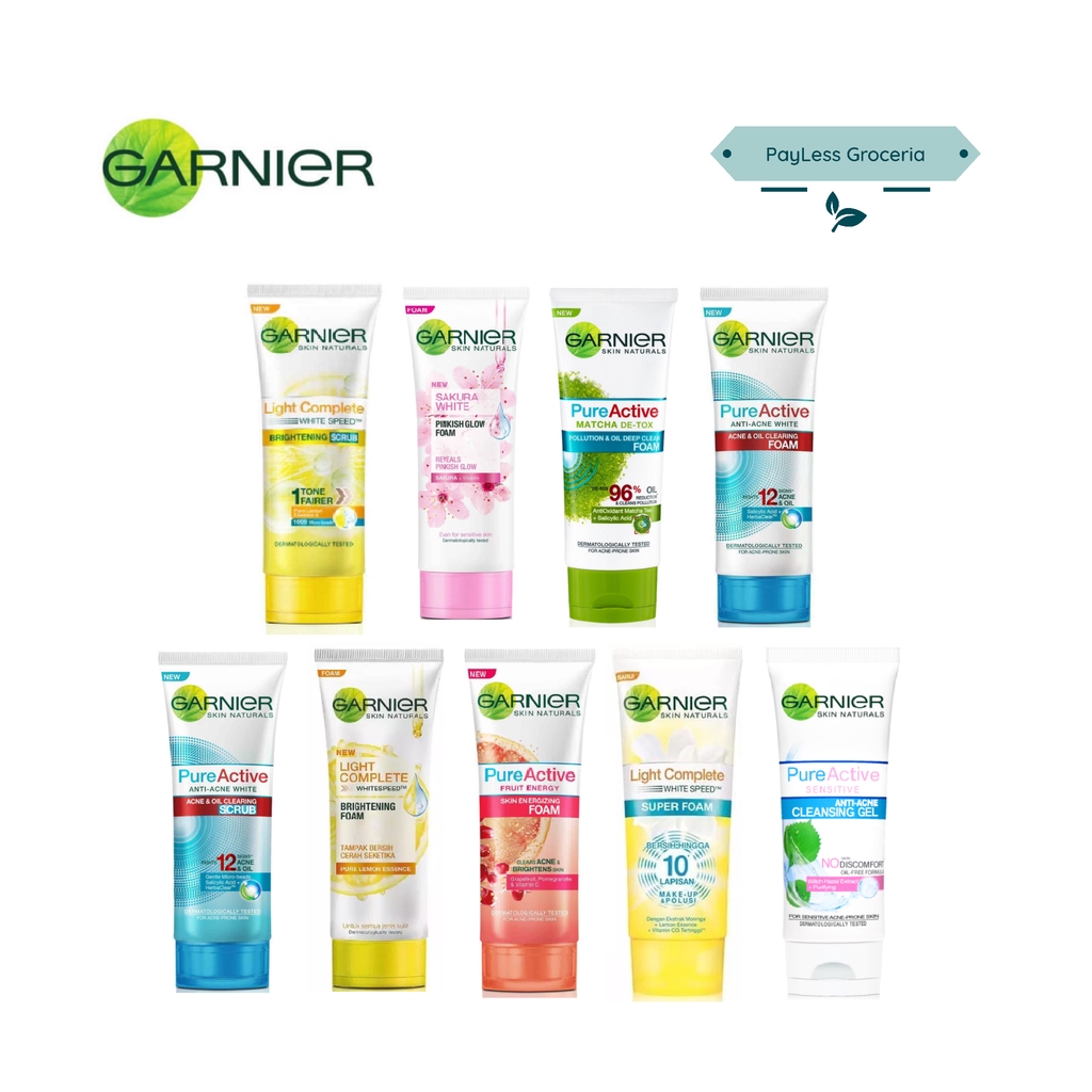 Garnier facial wash Telegraph