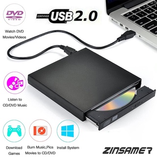 [ZINSAMER] External Optical Drive CD Burner DVD Player