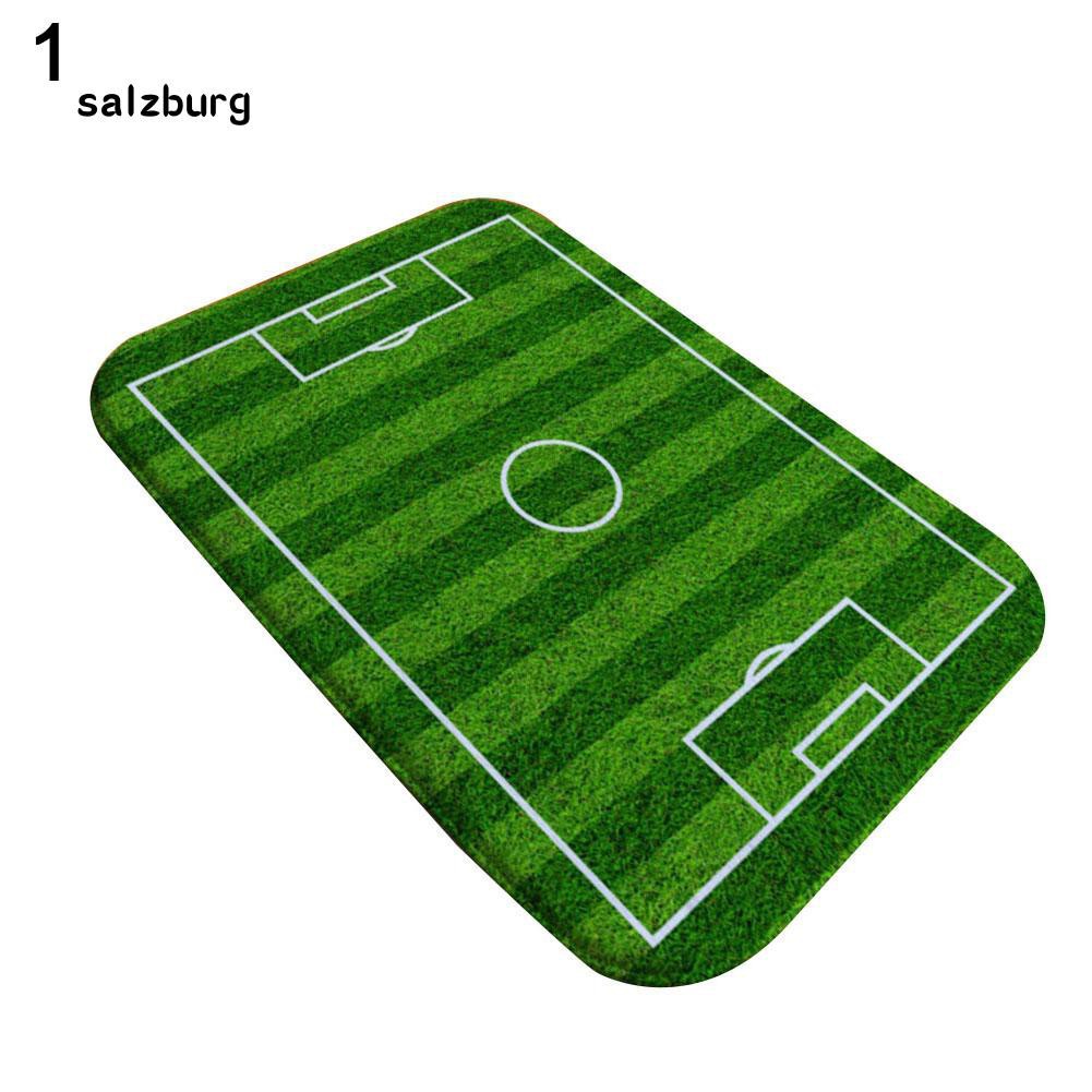 Hot Sale Anti Skid Entry Doormat Bedroom World Cup Football Field