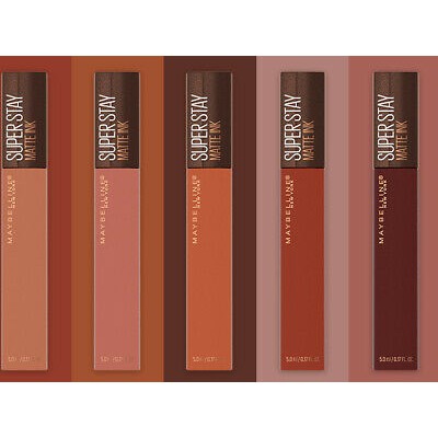 maybelline super matte lipstick