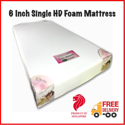 Comfortable Orthopaedic Single/Queen Size Mattress High Density Full Foam Mattress