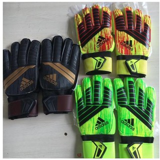 Goalkeeper Gloves, Adult Balloon Gloves With Black Finger Bones