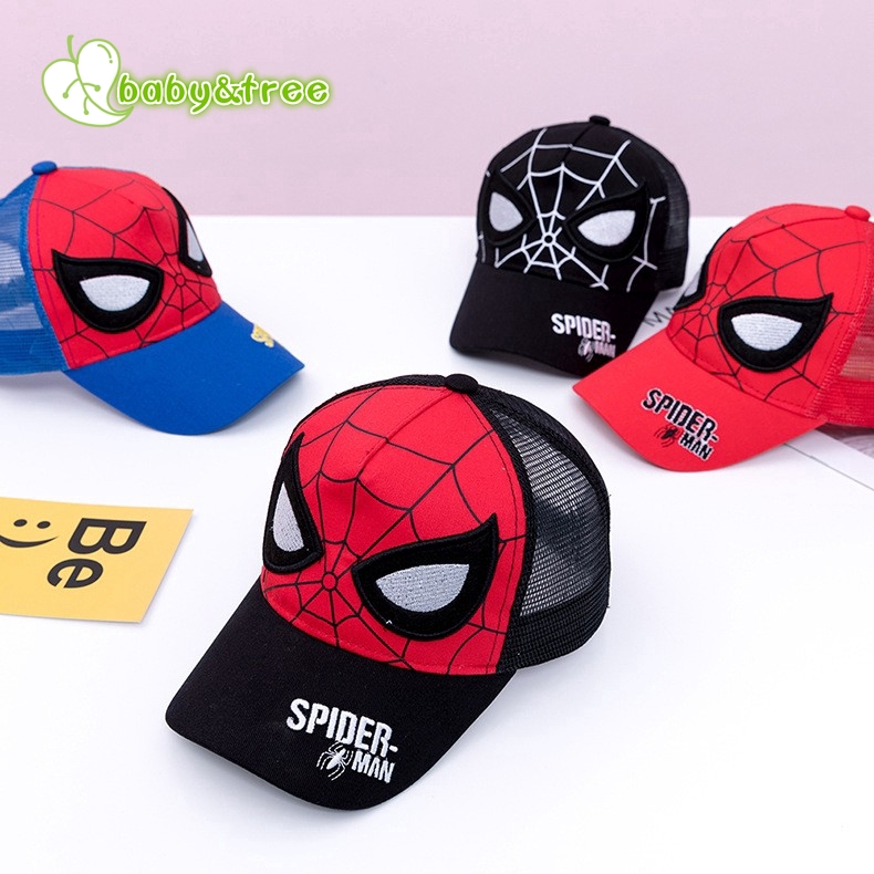 child spiderman hat