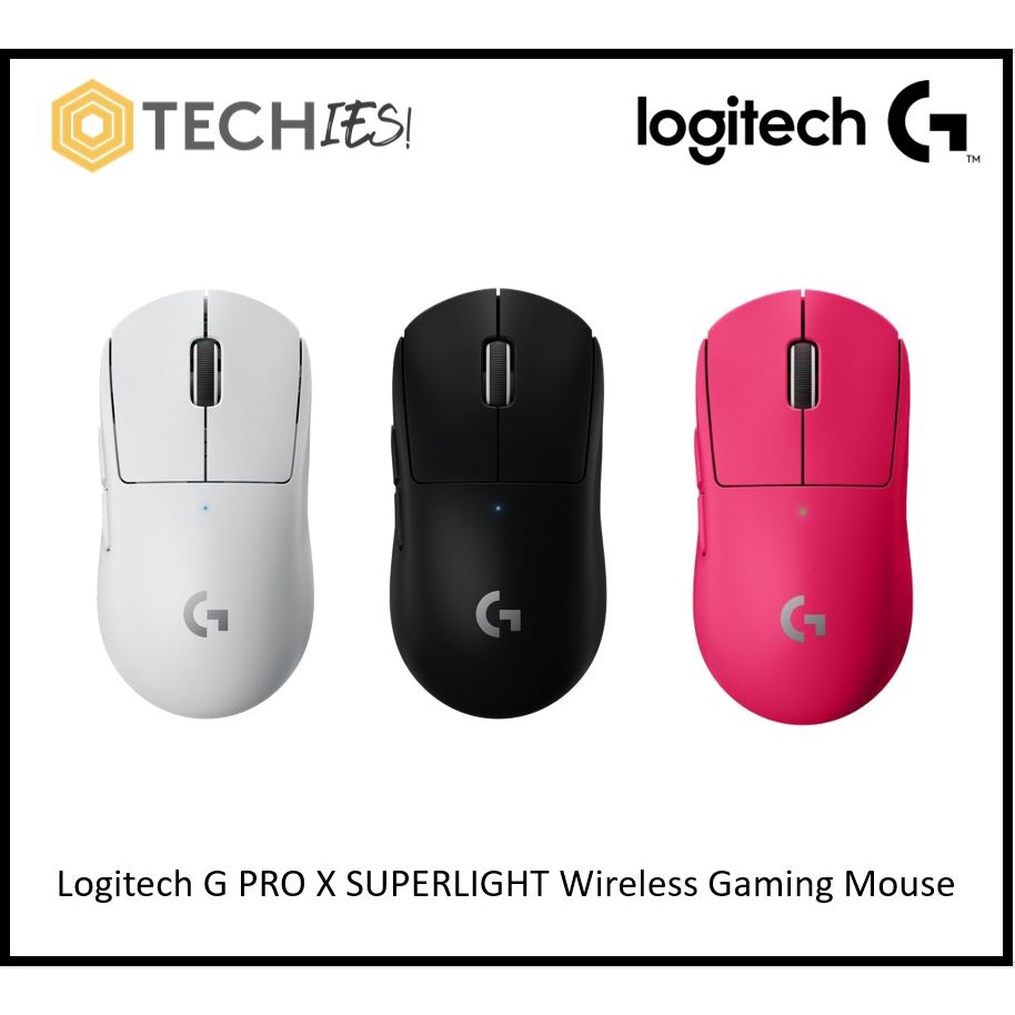 Logitech G PRO X SUPERLIGHT Wireless Gaming Mouse, UltraLightweight, HERO 25K Sensor, 25,600