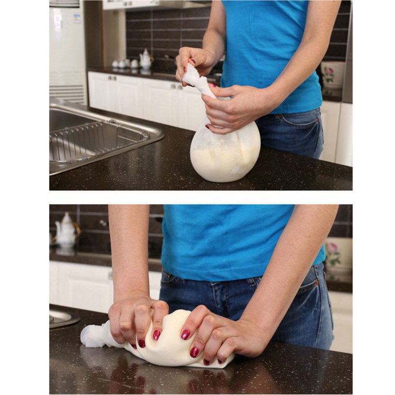 Making Flour Mixer Maker Dough Bag Reusable Silicone Kneading Dough Bag L*W 32 * 23cm/ 12.6 * 9.06inch Baking Tools Kitchen Gadgets 