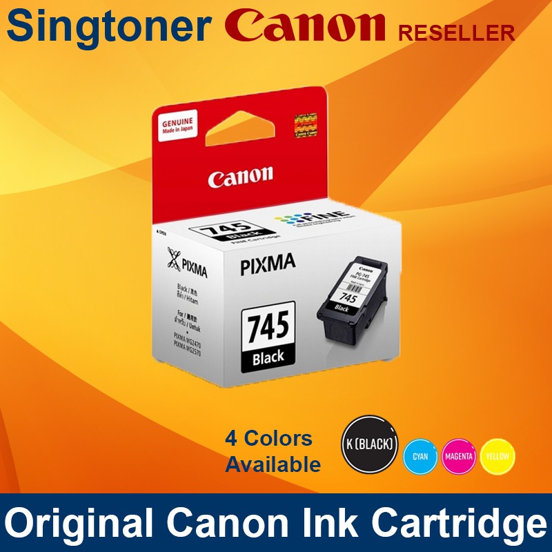 Canon 745 Black / 746 Colour Ink for MG2570s MG2570 MG3070s MG3070