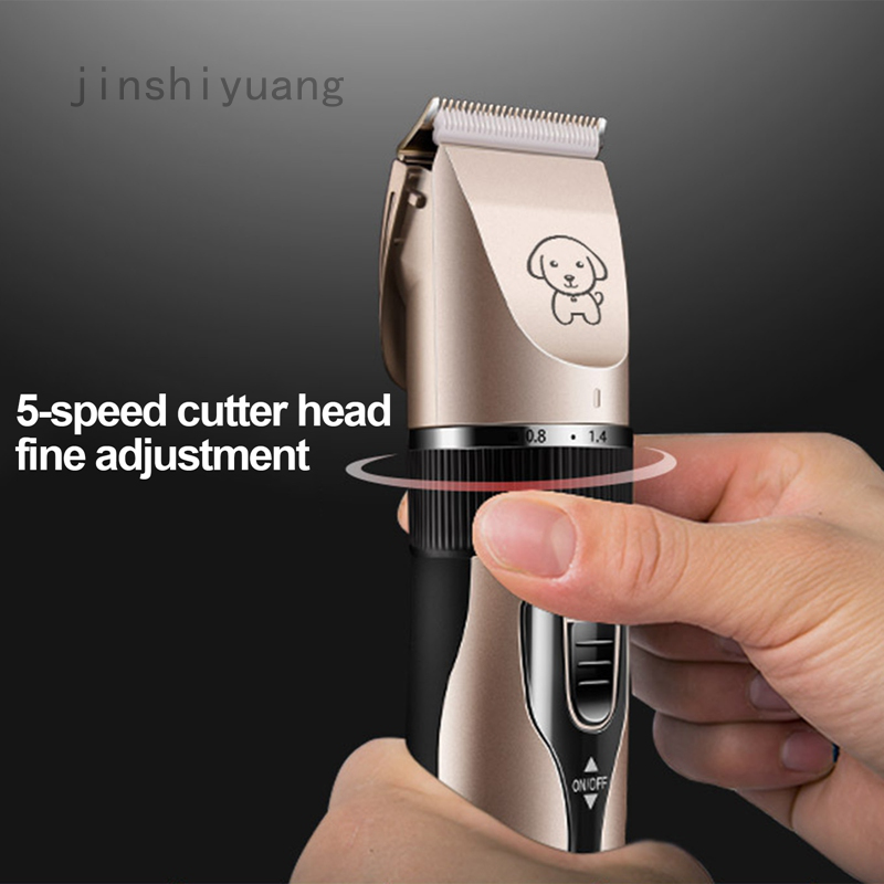 oneisall dog shaver clippers low noise rechargeable cordless electric quiet hair clippers set for dog cat