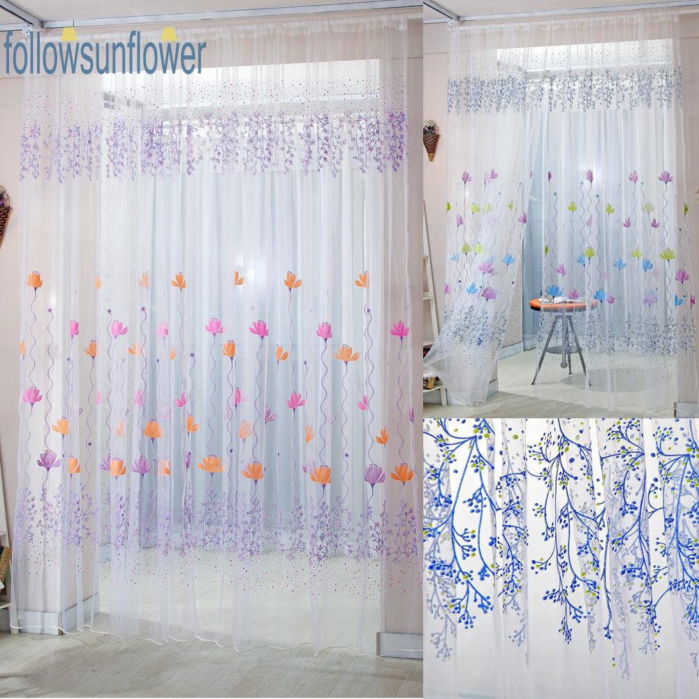 Glittering String Curtains Voile Net Panel Wedding Venue Valance