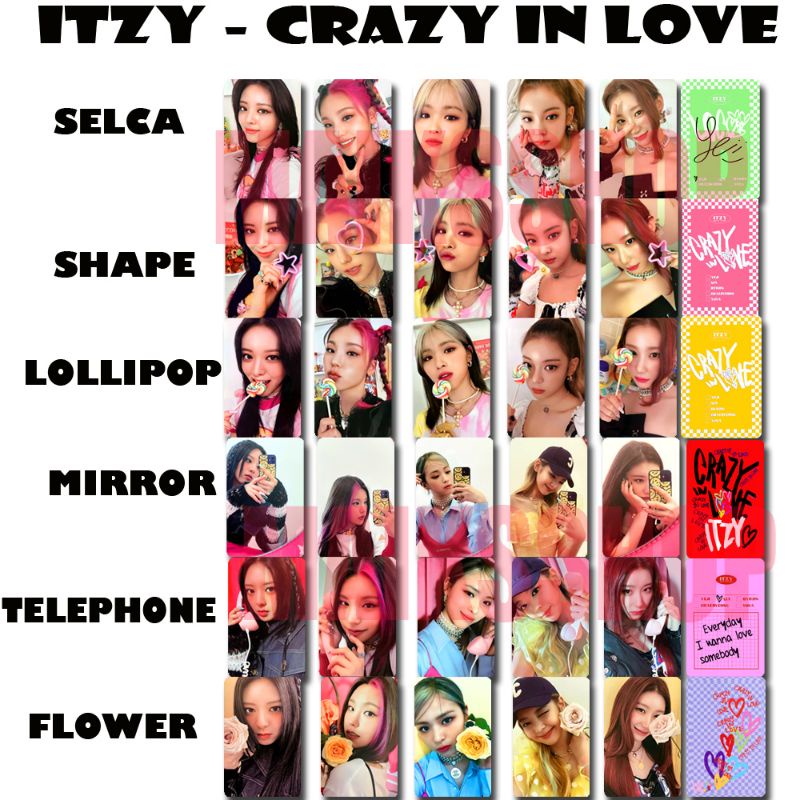 Itzy トレカ Yeji Crazy In Love K-POP | www.vinoflix.com