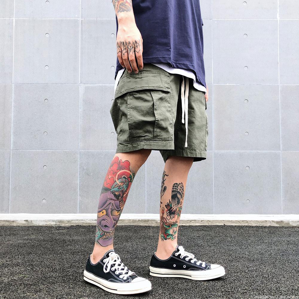 fear of god camo shorts