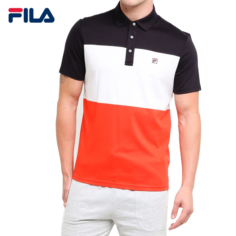 fila polo orange