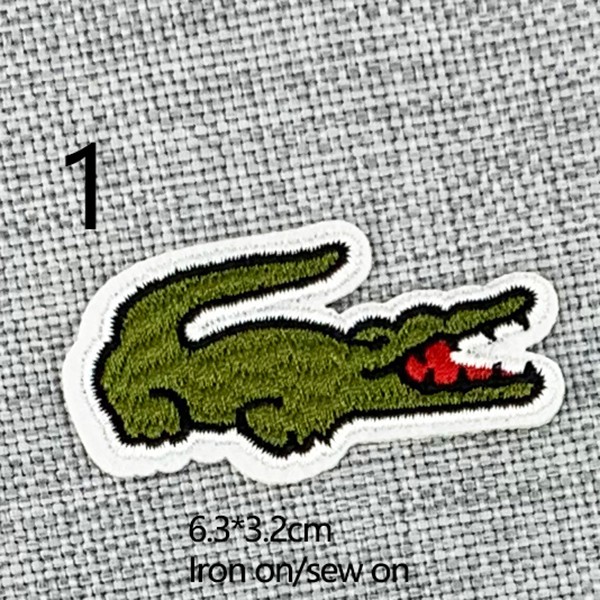 Lacoste patch logo badge armband 