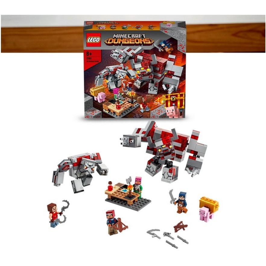 minecraft the redstone battle lego