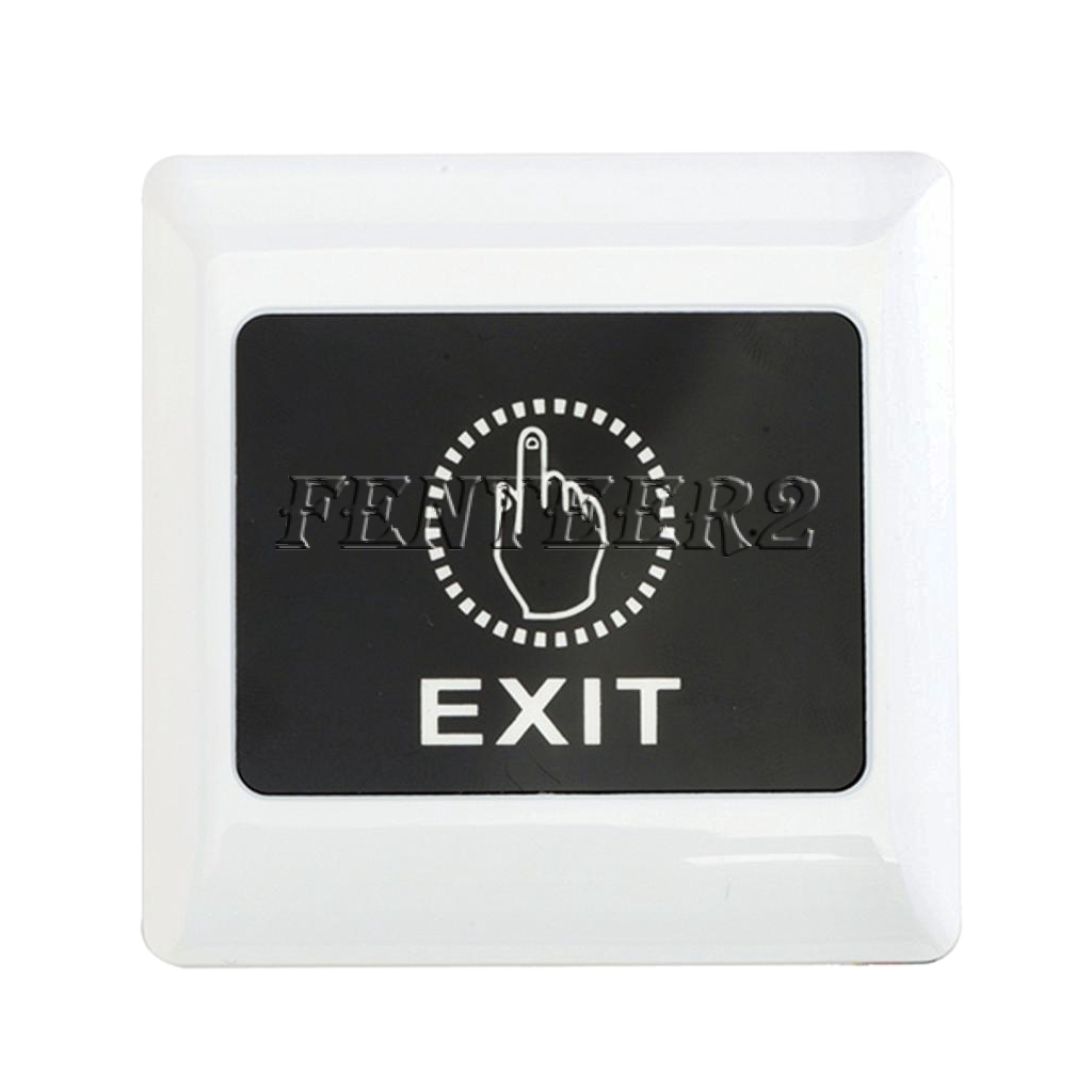 12v Exit Button Led Switch Door Access Control System Entry Free