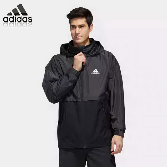 adidas grey coat