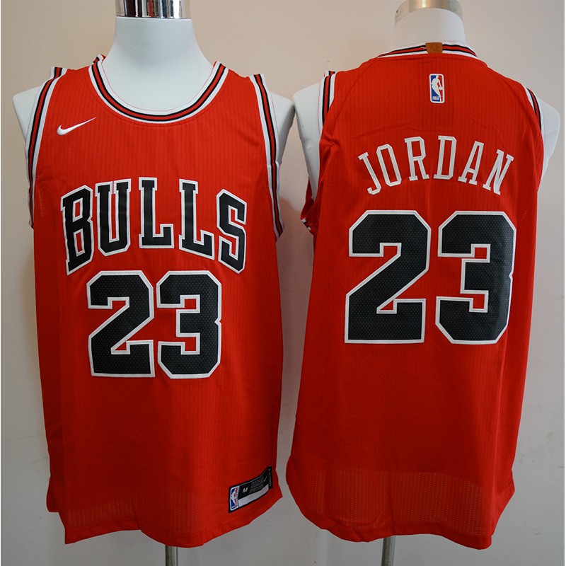 2018 Original Nike NBA Chicago Bulls Michael Jordan #23 red basketball  jerseys S-XXL | Shopee Singapore