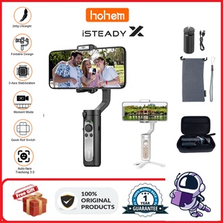 Hohem iSteady X 3-axis Foldable Mobile Phone Stabilizer AI face Tracking Motion Mode Handheld Gimbal