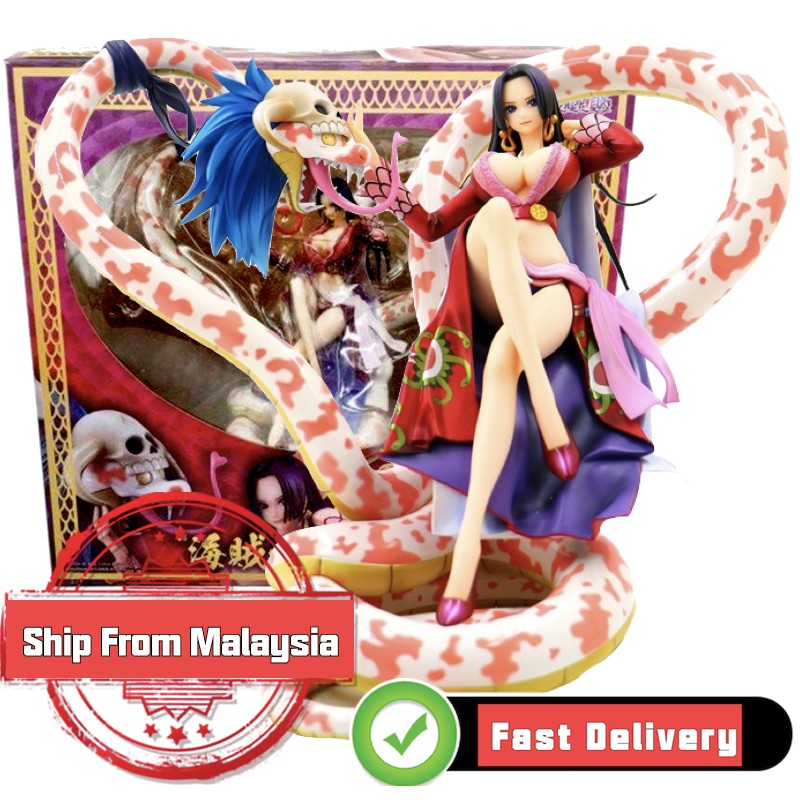 One Piece Portrait Of Pirates Neo Maximum P O P Boa Hancock With Snake 15th Anniversary Pvc Anime Action Figure Model Shopee Singapore