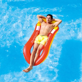 Summer Outdoor Beach Pool Inflatable Swim Lounge Chair