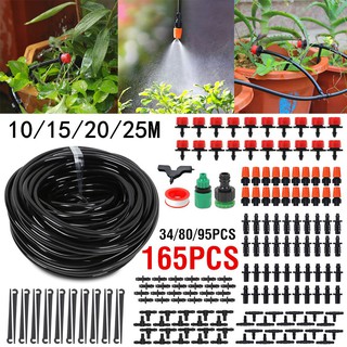 GARDENA 15 Meter Garden Water Hose With Quick Connector Micro Drip Misting Irrigation Pi 