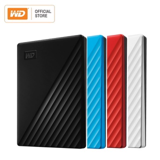 WD My Passport Black / Blue / Red / White Portable Hard Disk Drive | 1/2/4/5TB - NEW ID - WD OFFICIAL STORE - HDD