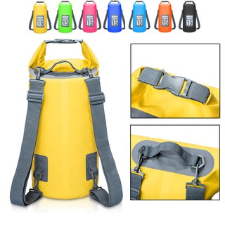 Outdoor Floating Waterproof Dry Bags Beach Bags 500D Heavey-Duty PVC Sack for Kayaking/Canoeing/Fishing/Swimming/Camping