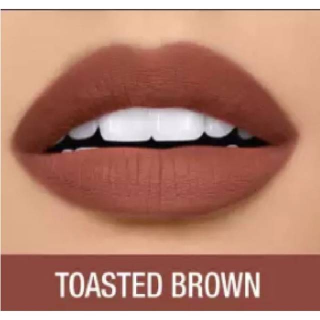 Toasted Brown Maybelline The Powder Matte Lipstick Shopee Singapore.