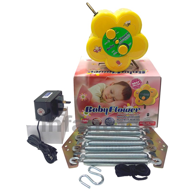 baby flower electronic cradle