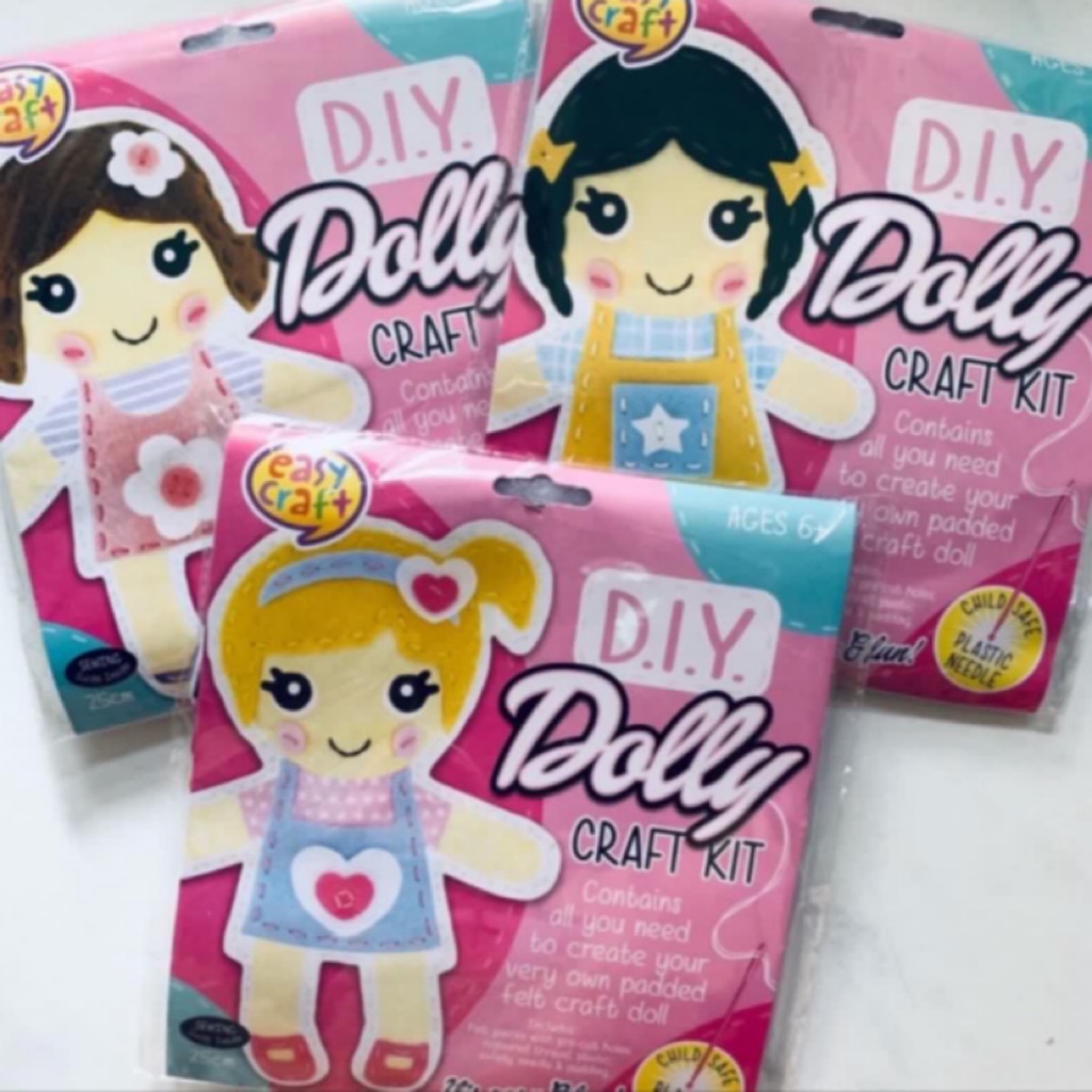 DIY Dolly Craft Kit Shopee Singapore